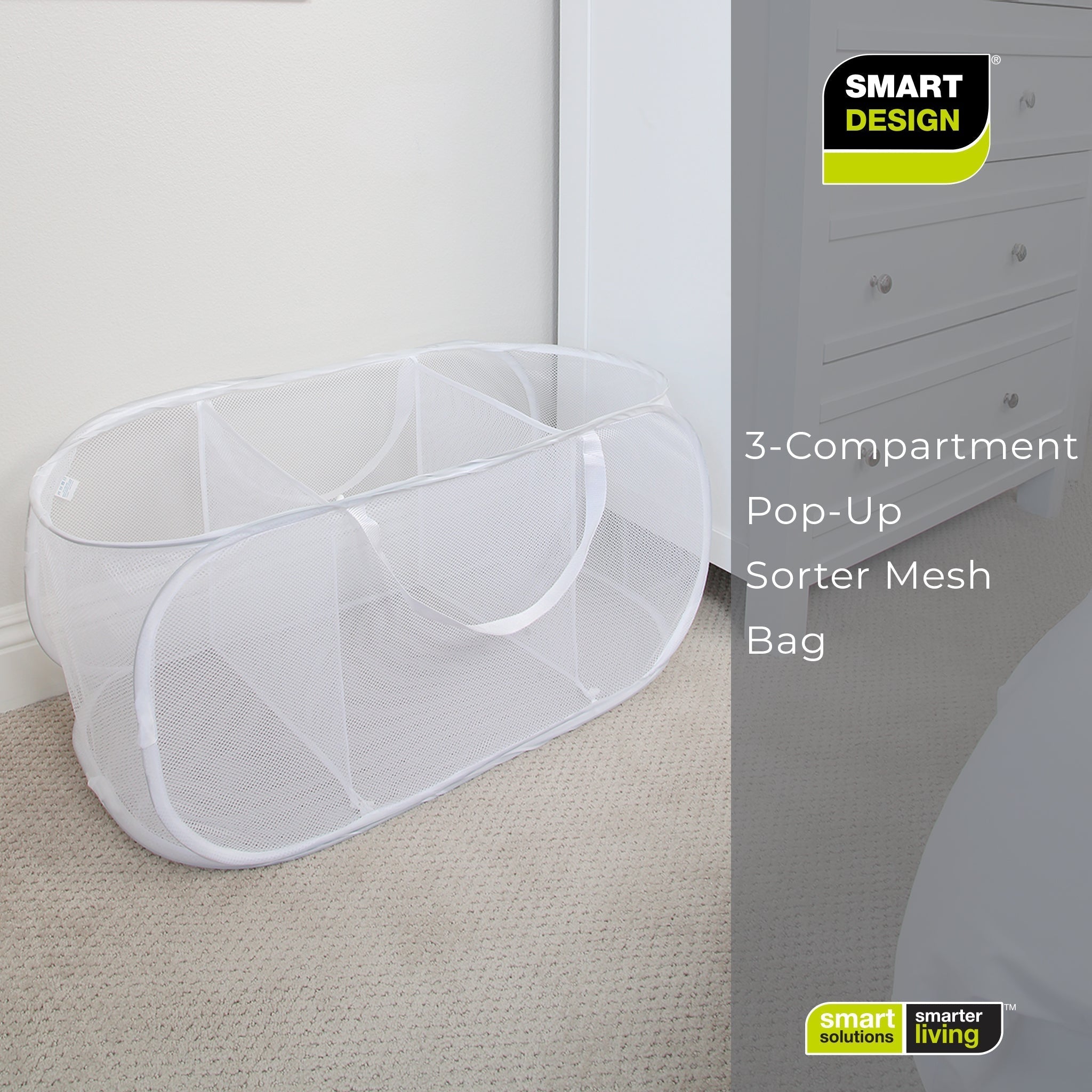 Pop-Up Sorter – 3-Compartment