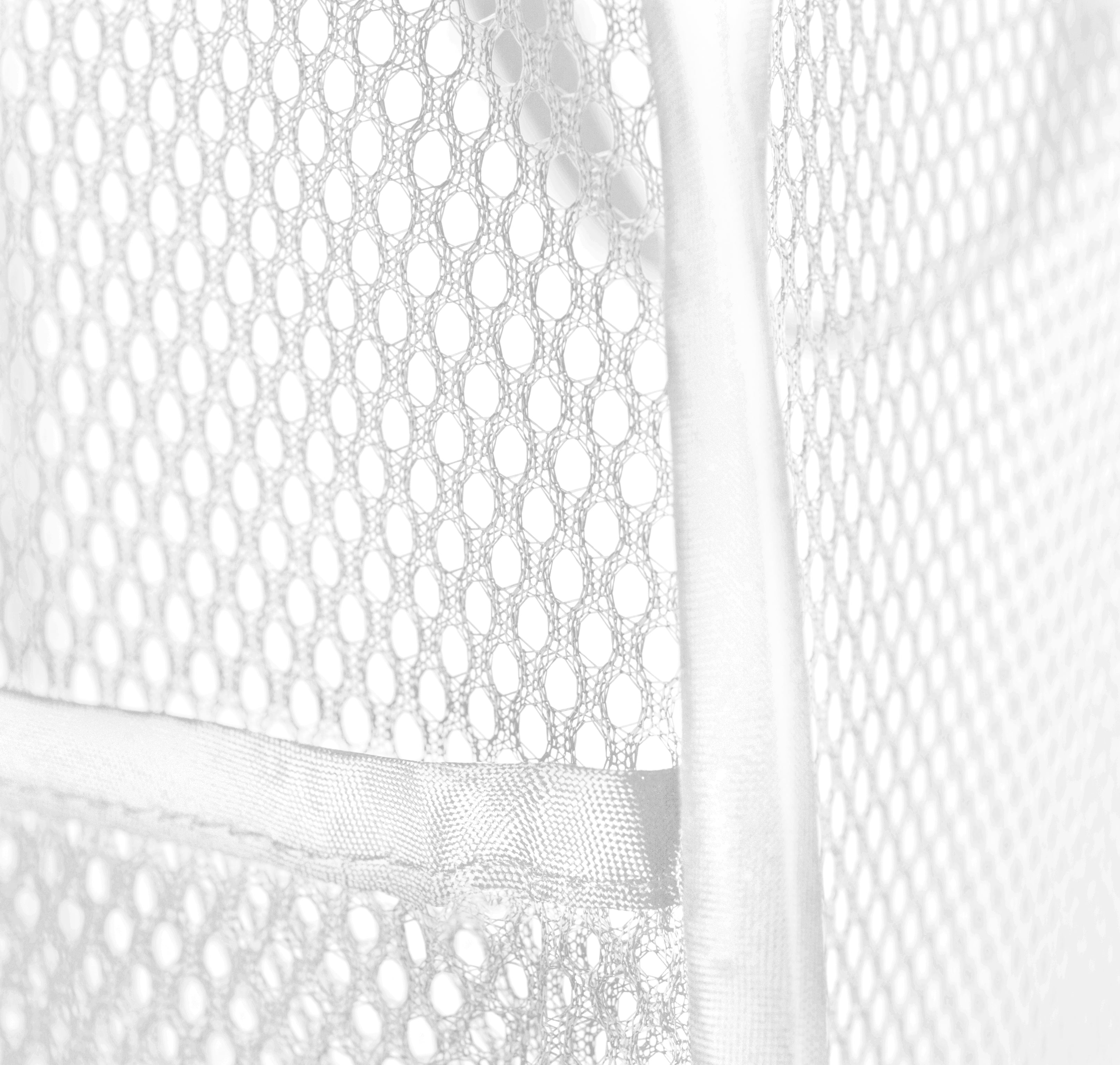 Deluxe Mesh Pop Up Square Laundry Hamper with Side Pocket and Handles - VentilAir Fabric - Collapsible Design - Holds 2 Loads - 14 x 23 Inch - Black