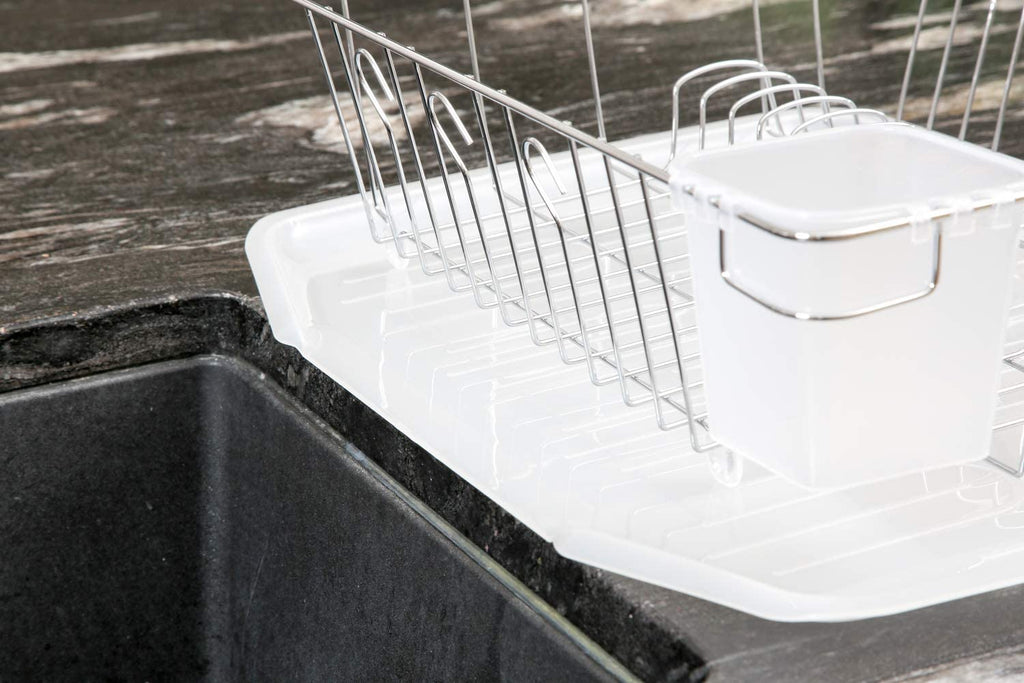 Drain Board with Sloped Funnel Shape