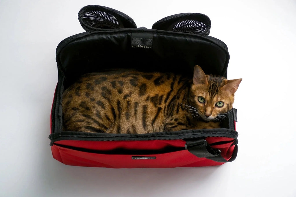Sleepypod Atom Small Pet Carrier - Airline Compliant, Crash Tested Model