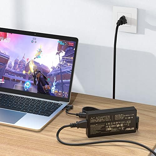 150W AC Charger Fit for Genuine Asus TUF Gaming A15-FA506IH A17-FA706IH FX505GT FX505DT A18-150P1A ASUS ROG G531GT-AL123T XS53 G531GD Zenbook Pro 14 ADP-150CH B 20V 7.5A Laptop Adapter