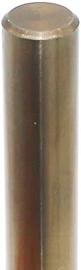 11mm Metric M35 Cobalt Steel Extremely Heat Resistant Twist Drill Bit of 1pcs with Straight Shank to Cut Through Hard Metals Such as Stainless Steel and Cast Iron, 5% Cobalt M35 Grade HSS-CO