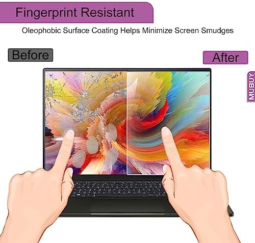 15.6" Screen Protector Tempered Glass for HP Laptop 15.6, HP Pavilion/Envy 15.6, Dell Inspiron 15, Lenovo Ideapad 15, Acer Aspire 5, Chromebook 15.6 & Other 15.6“ 16:9 Laptop ((345x194mm/ W x H)