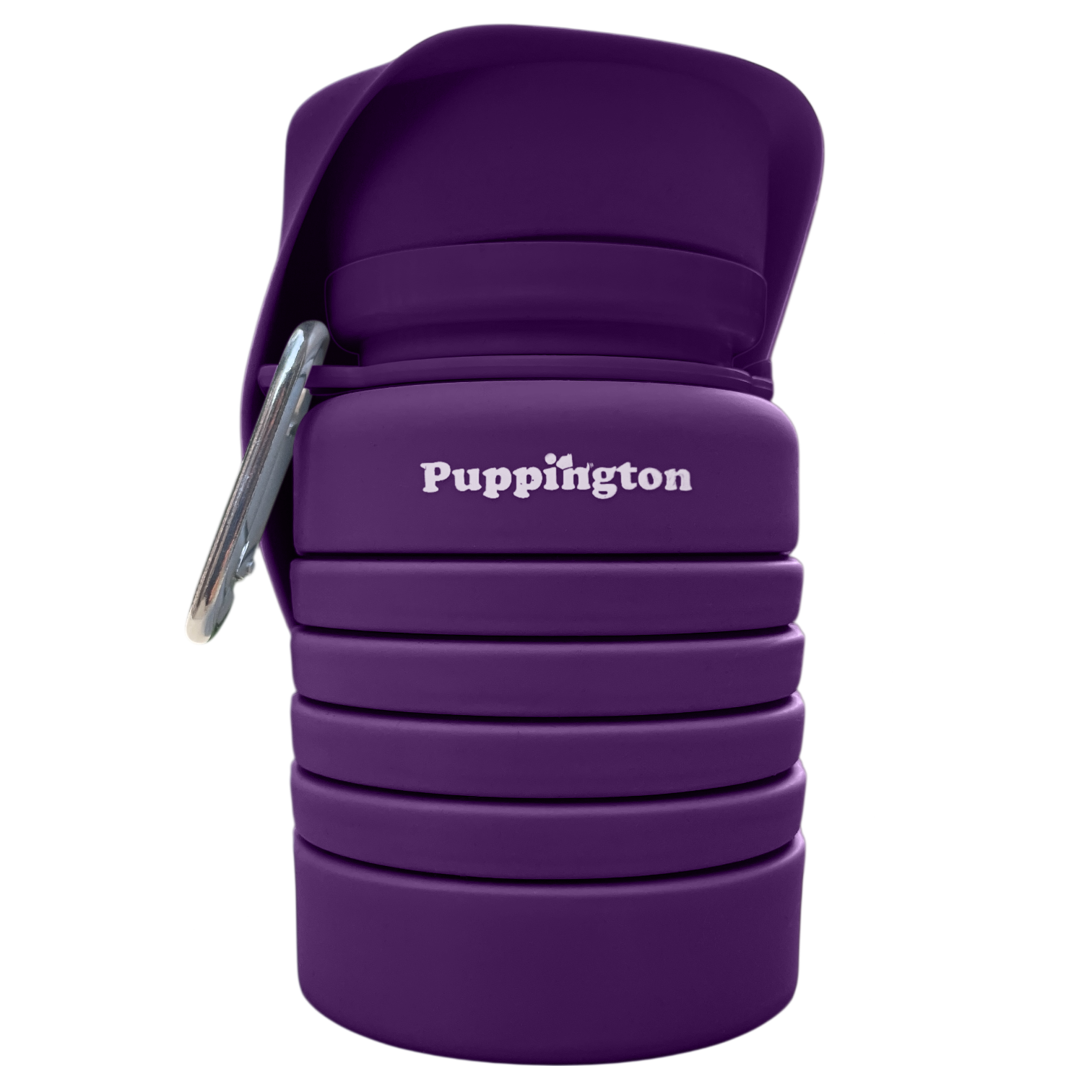 Puppington Collapsible Water Bottles for Dogs - Leakproof, Compact, BPA free