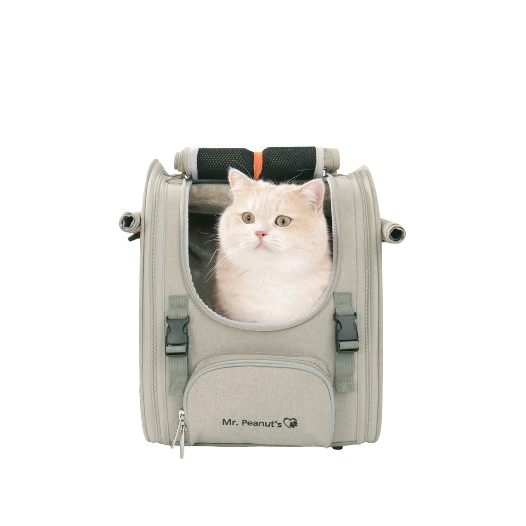 Mr. Peanut’s Northstar Sierra Adventure Pet FrontPack/Backpack – Airline Compliant Cat, Puppy & Bunny Carrier