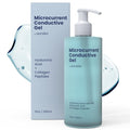 10oz Conductive Gel For Microcurrent Devices - Collagen Peptides & Hyaluronic Acid Boost Skin Radiance - Locks in Moisture for 24 Hours