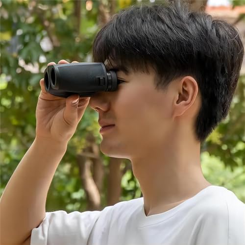 12x25 Binoculars for Adults and Kids High Powered, Mini Compact and Lightweight Large View Binocular for Bird Watching, Hunting, Theater, Concerts and Outdoor Sport Games