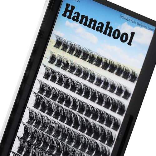 120pcs D Curl Individual Wide Stem Cluster DIY Eye Lashes Extensions Mixed 10-12-14-16mm/14-16-18mm/12-14-16mm Makeup Dramatic Volume Lashes (mixed 10-12-14-16mm)