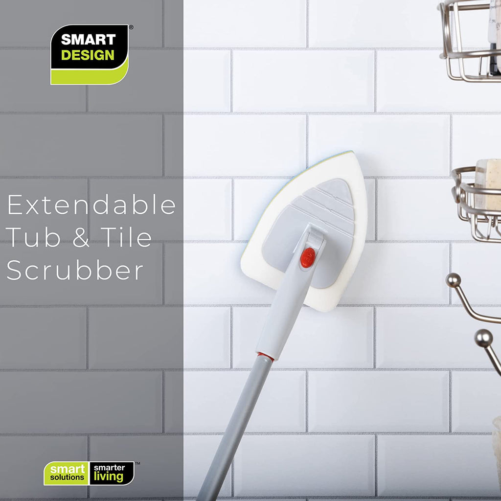 Extendable Tub and Tile Scrubber