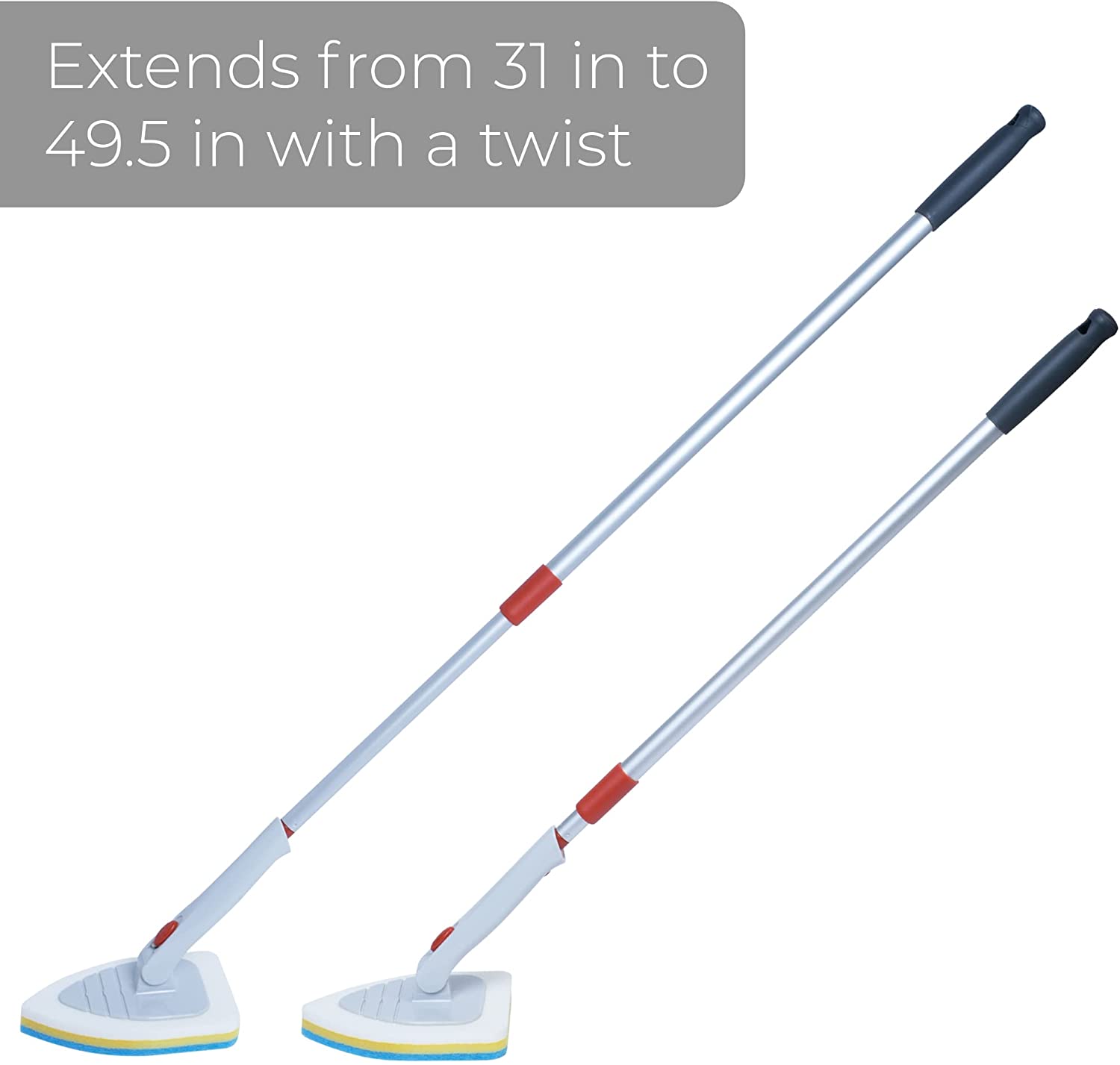 Extendable Tub and Tile Scrubber