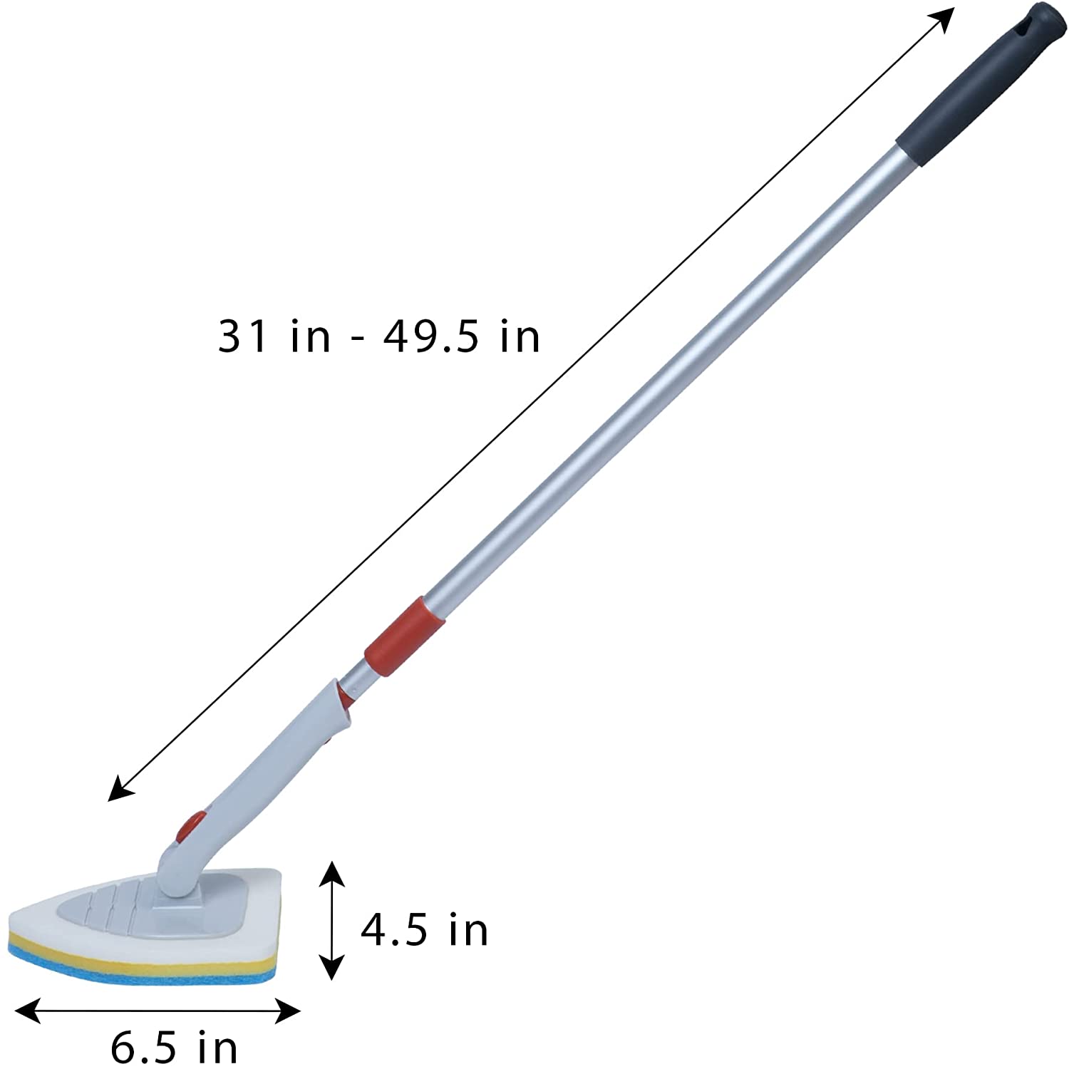 Extendable Tub and Tile Scrubber