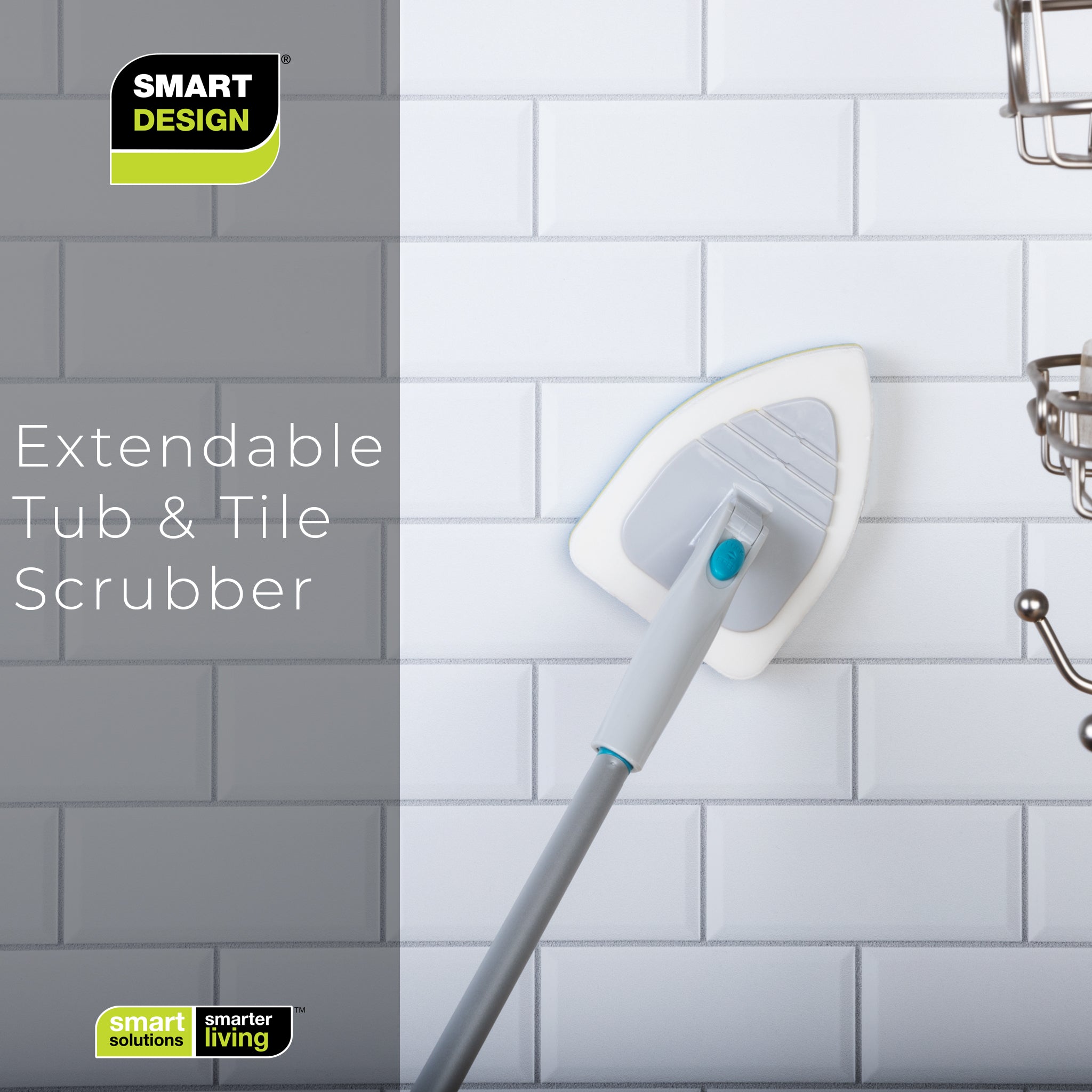 Extendable Tub and Tile Scrubber