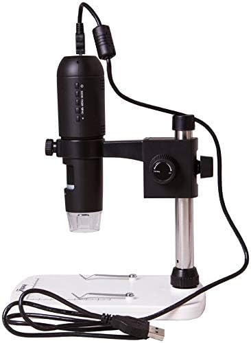 1080P Full HD Digital Microscope, HDMI Microscope, 10x-220x Magnification, to Any Monitor/TV with HDMI-in, Photo Capture, Micro-SD Storage, PC Supported