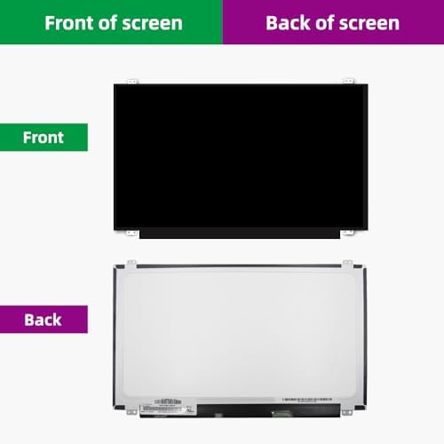 15.6'' Non-Touch 30Pin Replacement Screen Compatible with Dell Inspiron 15 ， 3558 3567 3568 3576 3580 3581 3582 3583 3584 3585 3593 ， FHD 1920x1080, IPS, w/Bracket, LED LCD Display Panel
