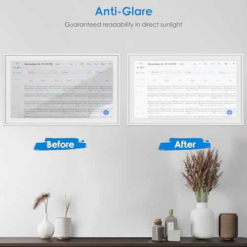 15.6” Screen Protector Compatible with Skylight Digital Calendar Anti-Glare Fingerprint Resistant