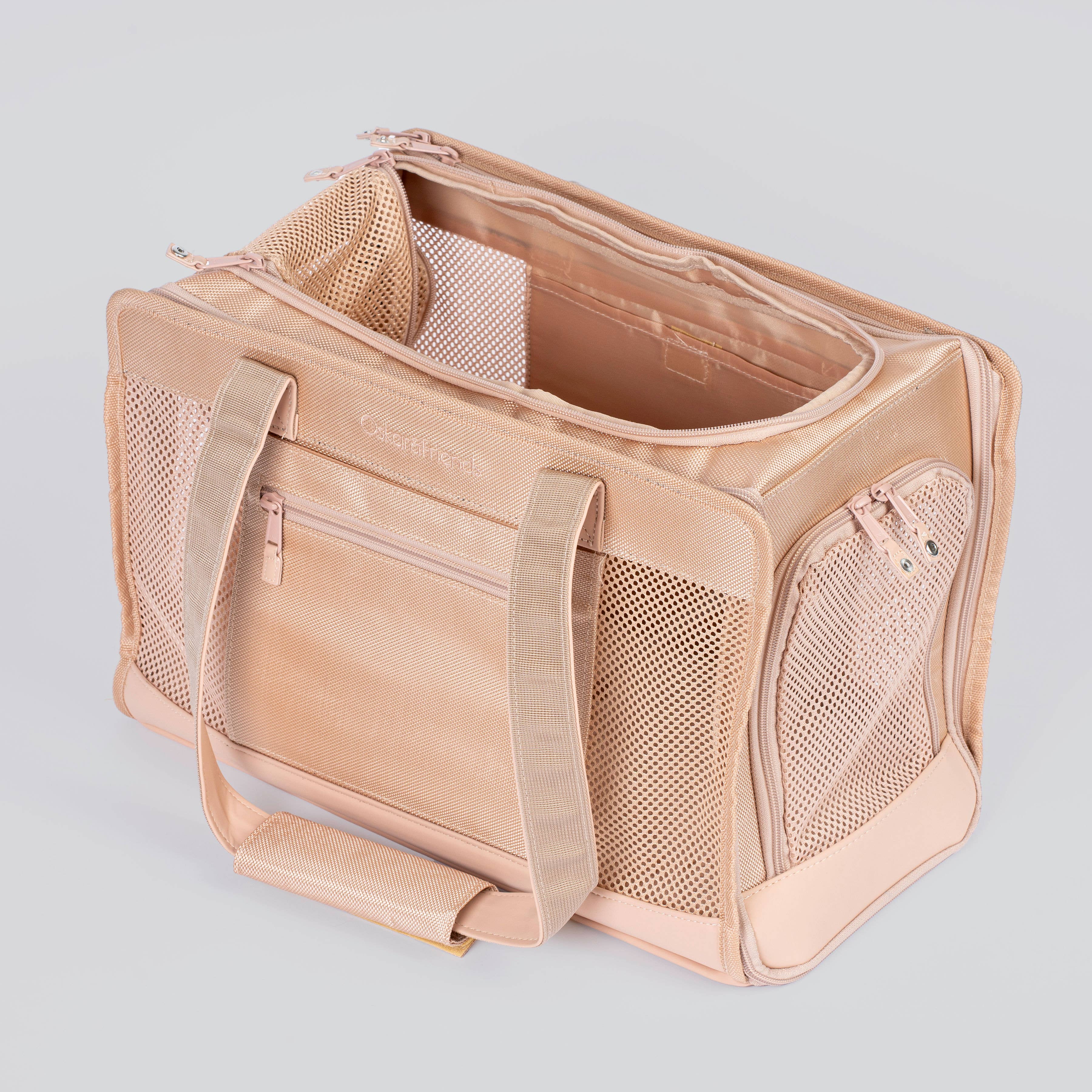 Oskar & Friends Pet Travel Carrier - Airline Compliant, Lightweight