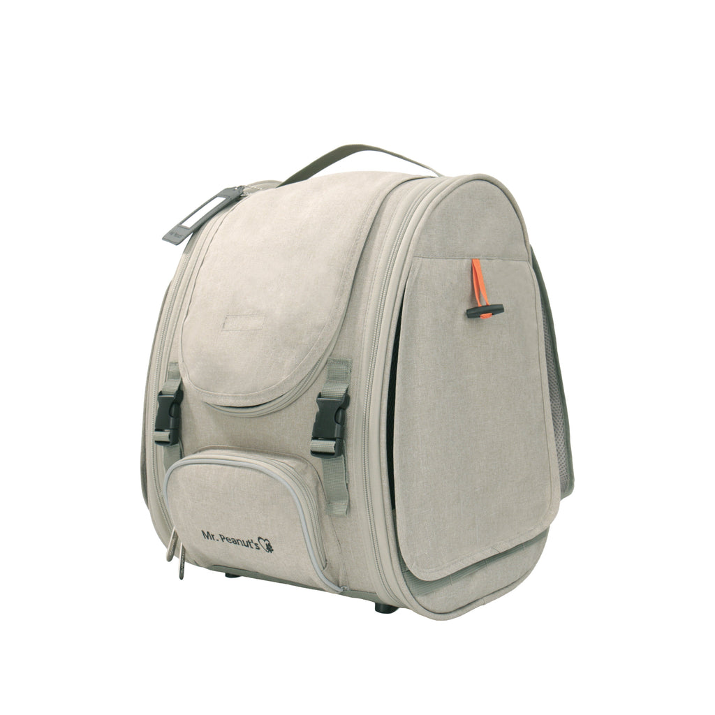 Mr. Peanut’s Northstar Sierra Adventure Pet FrontPack/Backpack – Airline Compliant Cat, Puppy & Bunny Carrier