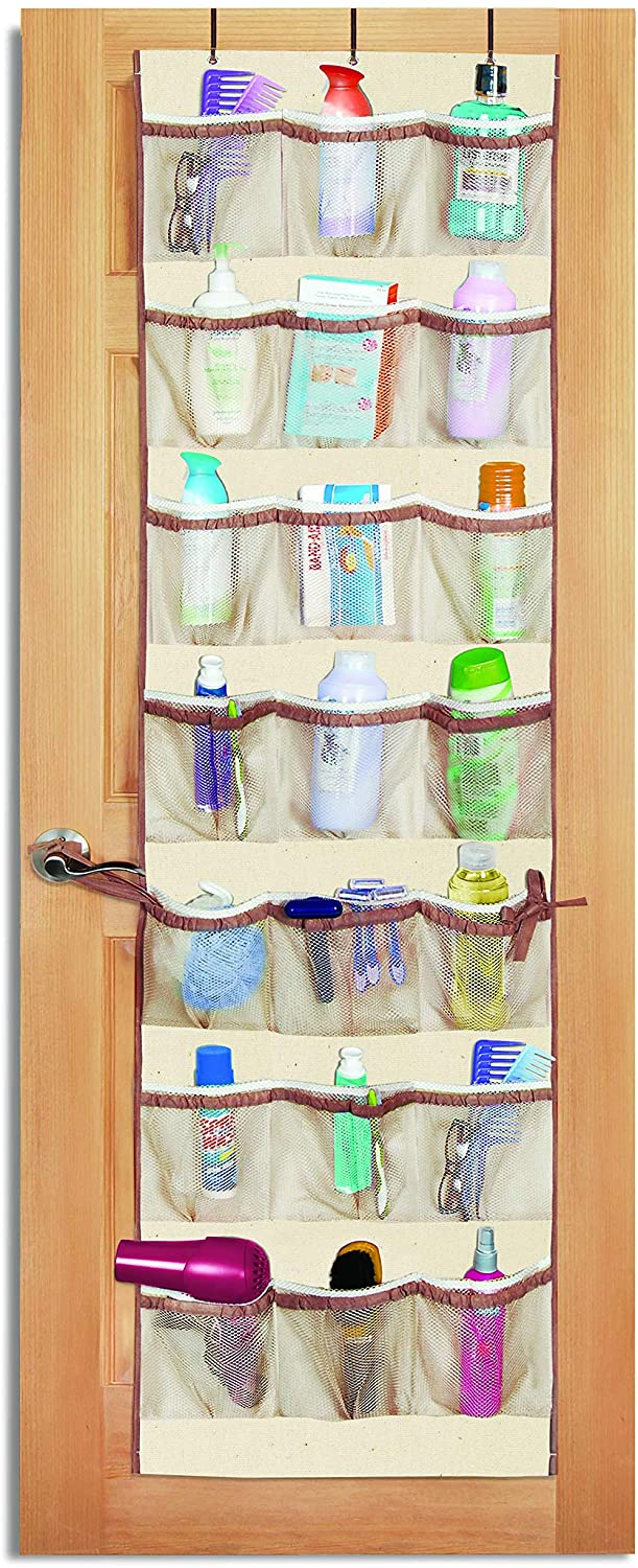 Fabric Over-The-Door Organizer with 42 Pockets