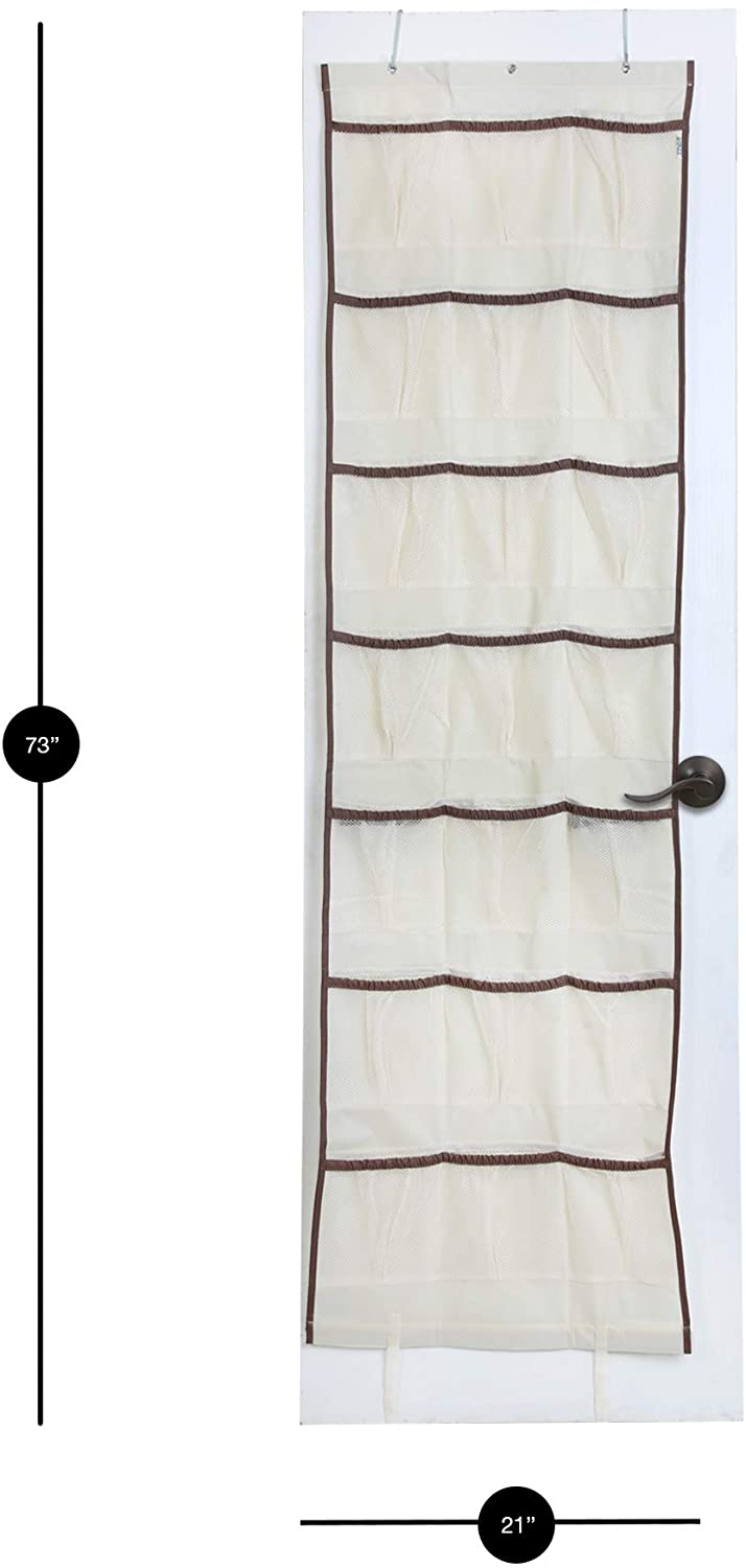 Fabric Over-The-Door Organizer with 42 Pockets