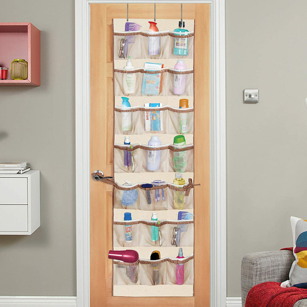 Fabric Over-The-Door Organizer with 42 Pockets