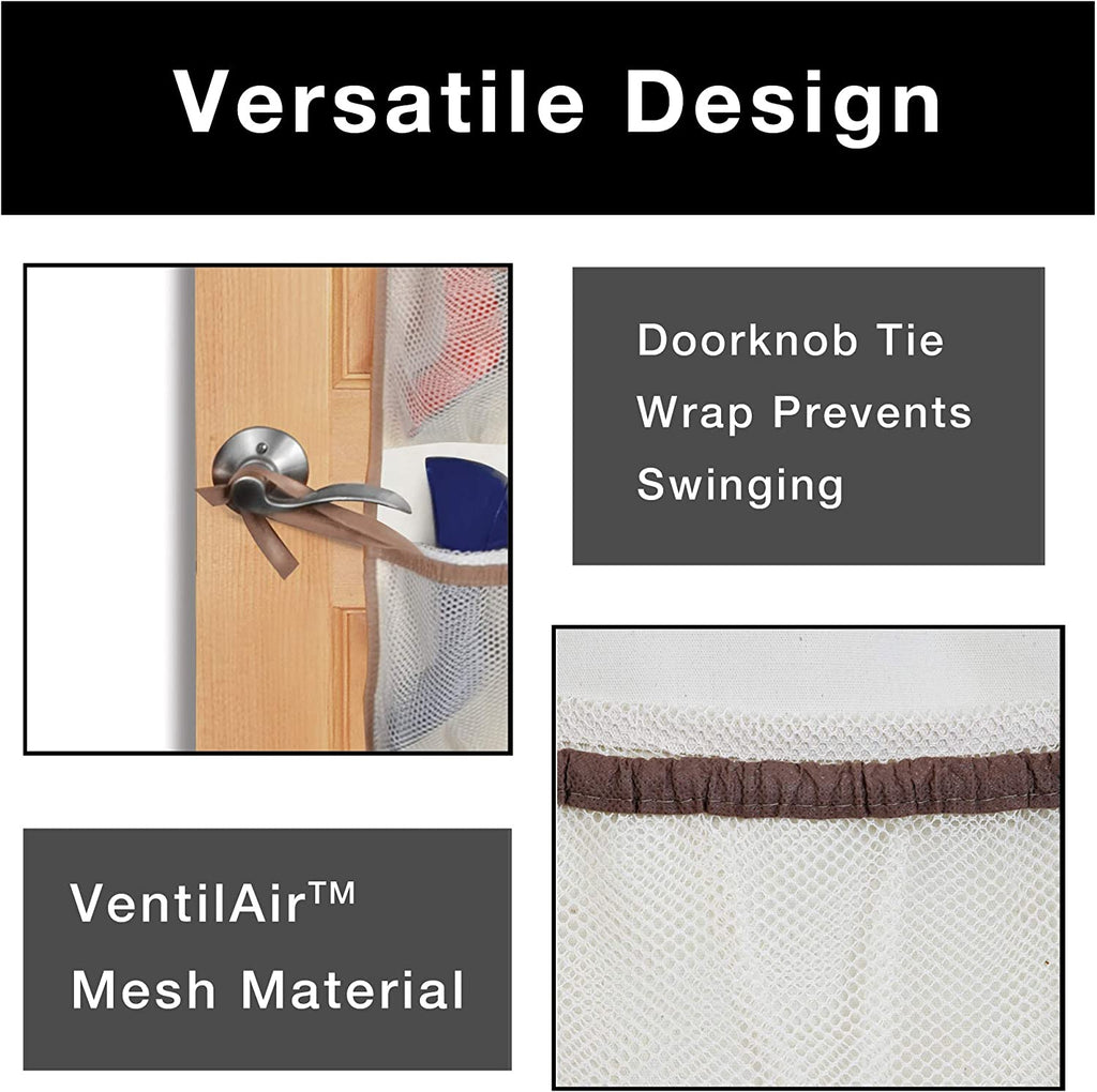 Fabric Over-The-Door Organizer with 42 Pockets