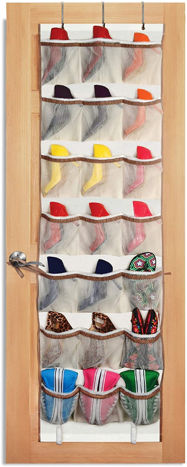 Fabric Over-The-Door Organizer with 42 Pockets