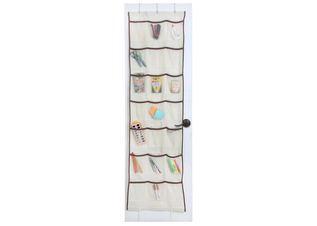Fabric Over-The-Door Organizer with 42 Pockets