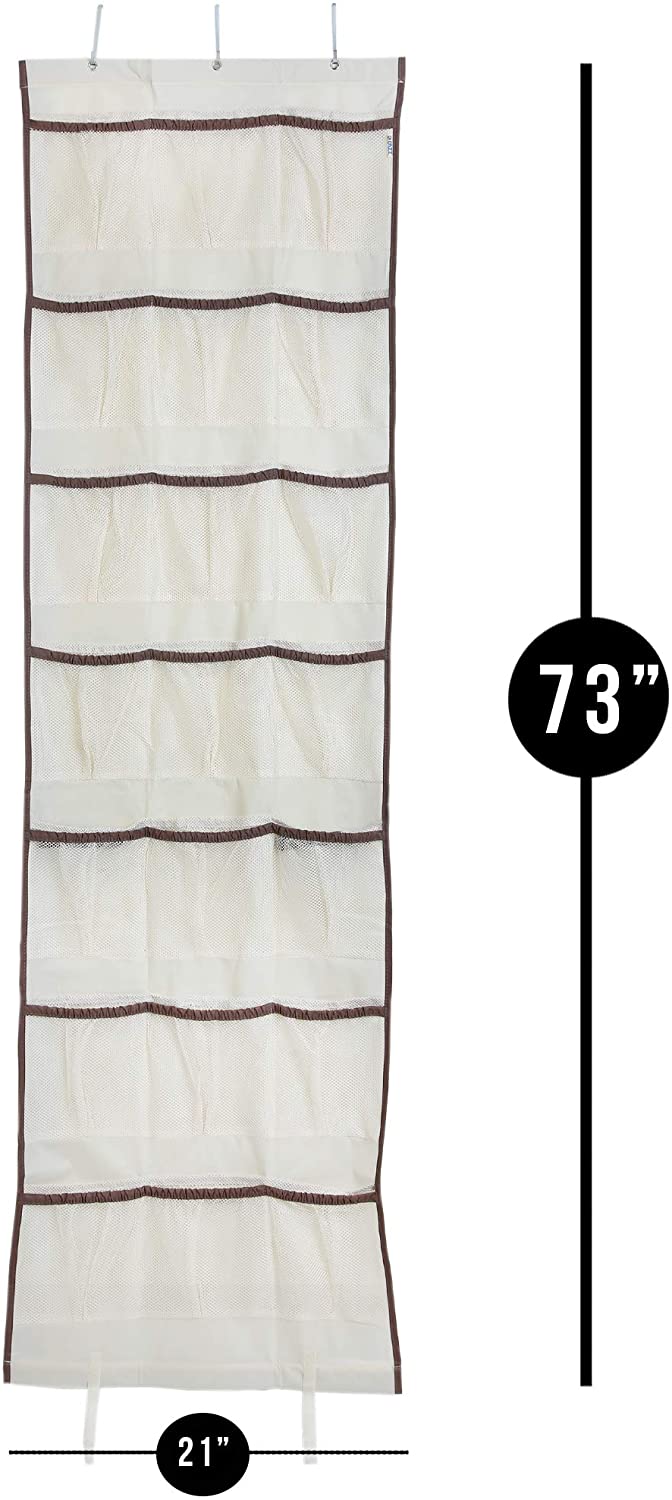 Fabric Over-The-Door Organizer with 42 Pockets
