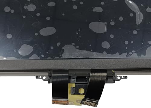 15.6" FHD Screen Replacement for Dell Precision 5550 5560 Full LCD Screen Complete Top Display Assembly 1920x1080 Gray 0GR86K GR86K