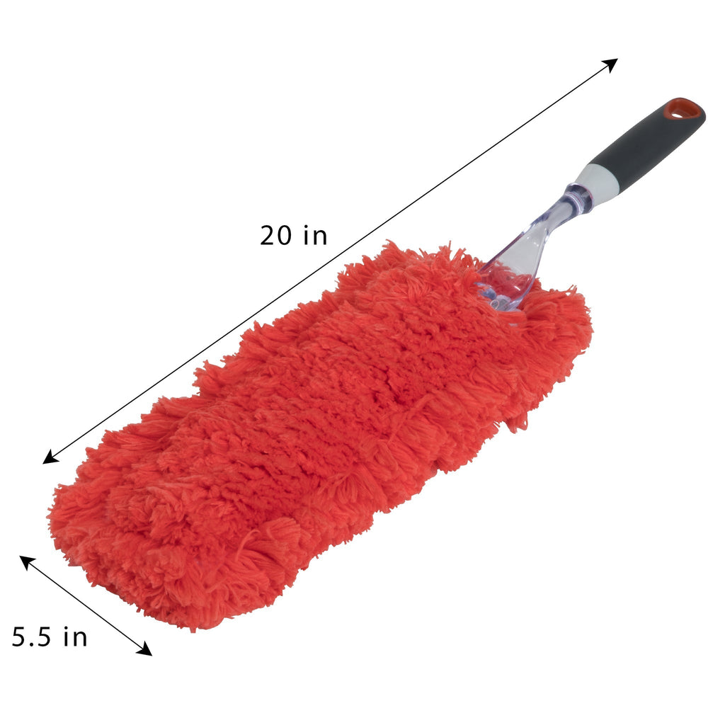 Flat Under Appliance Microfiber Hand Duster - 19 Inch