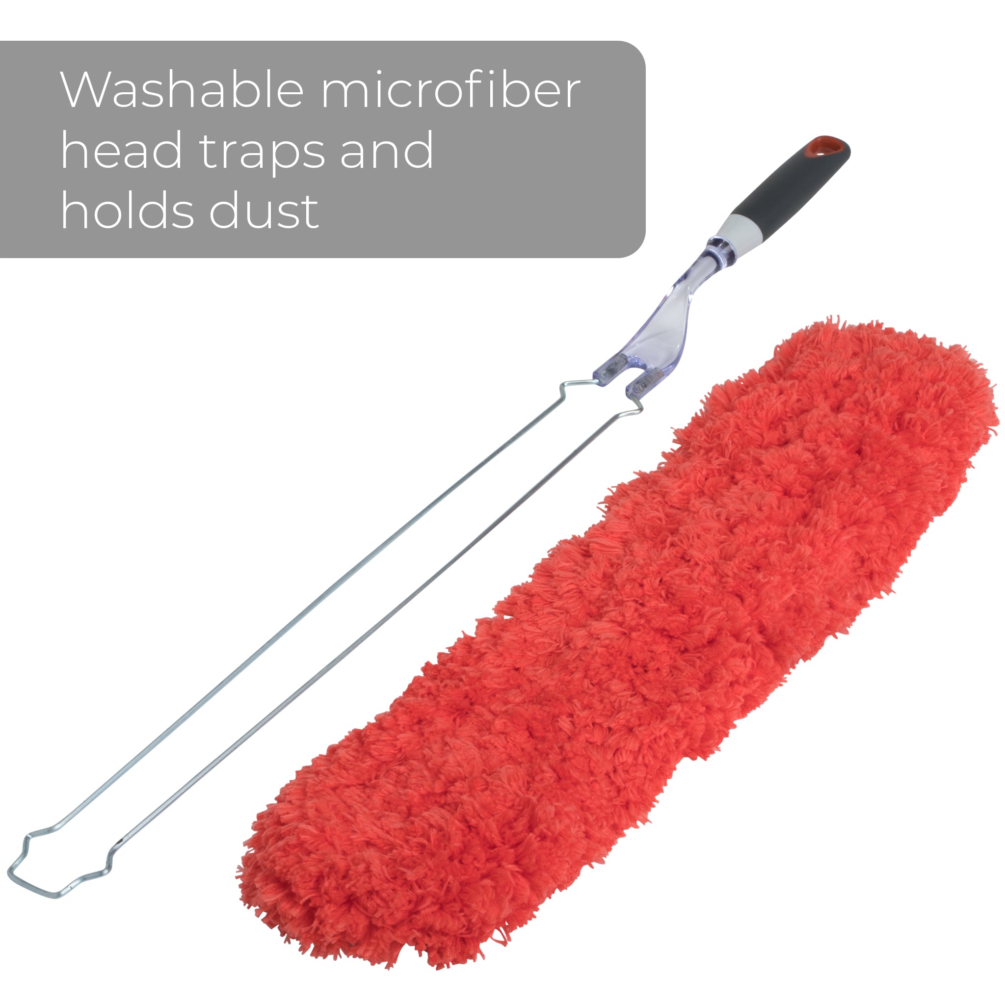 Flat Under Appliance Microfiber Hand Duster - 27.5 Inch