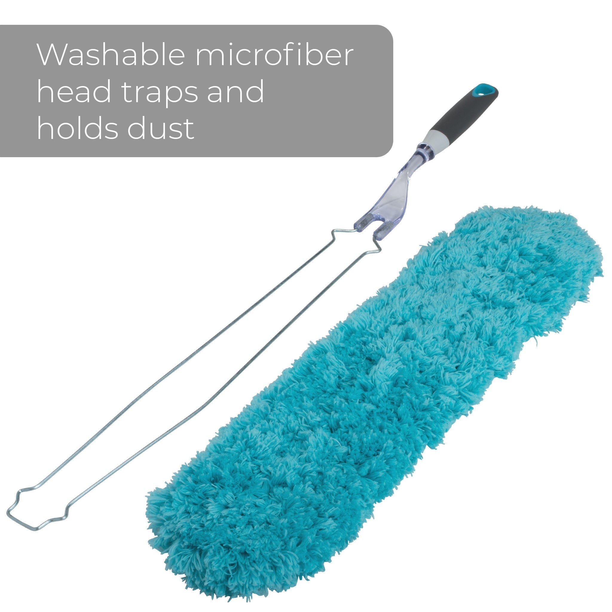 Flat Under Appliance Microfiber Hand Duster - 27.5 Inch