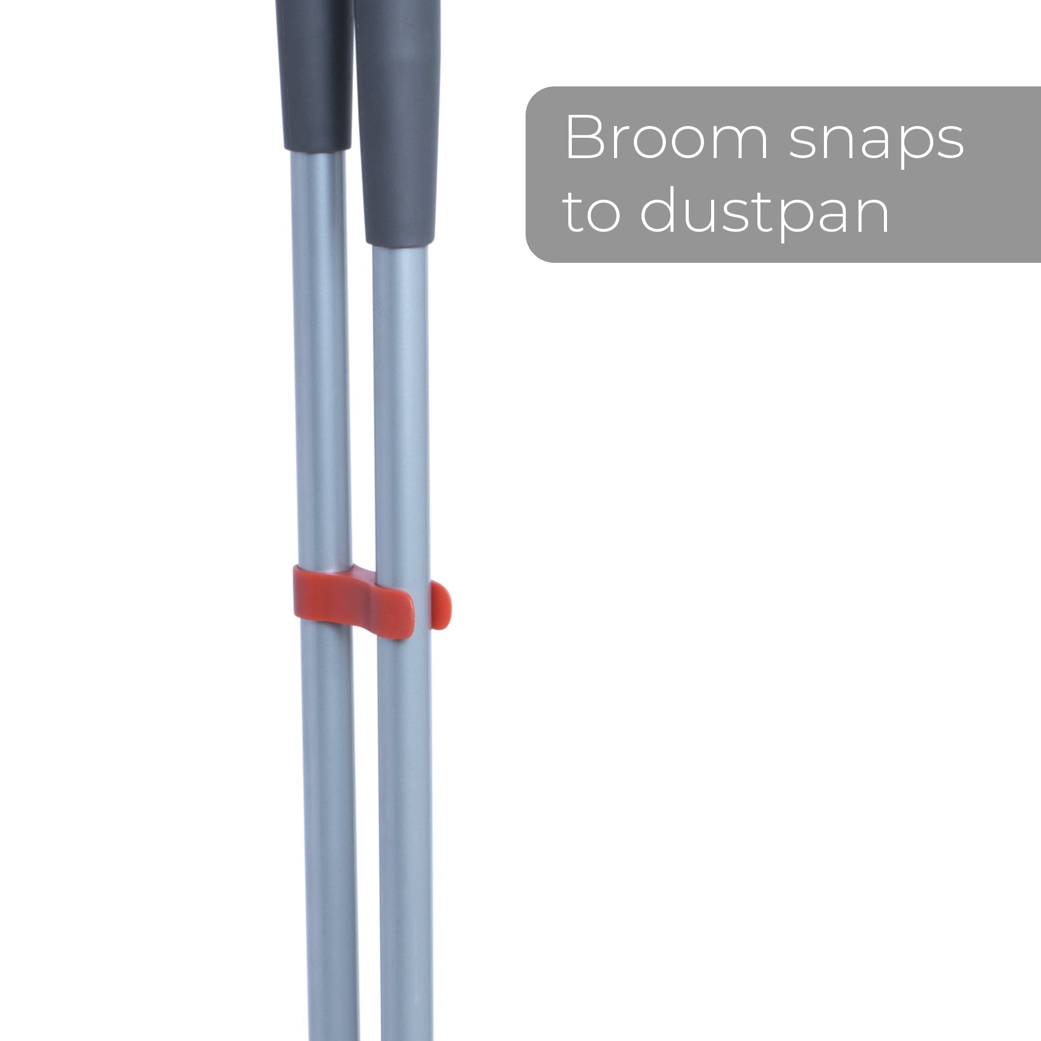 Dustpan & Broom Set – Sunset Orange