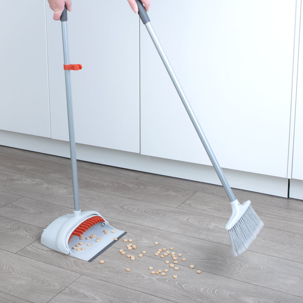 Dustpan & Broom Set – Sunset Orange