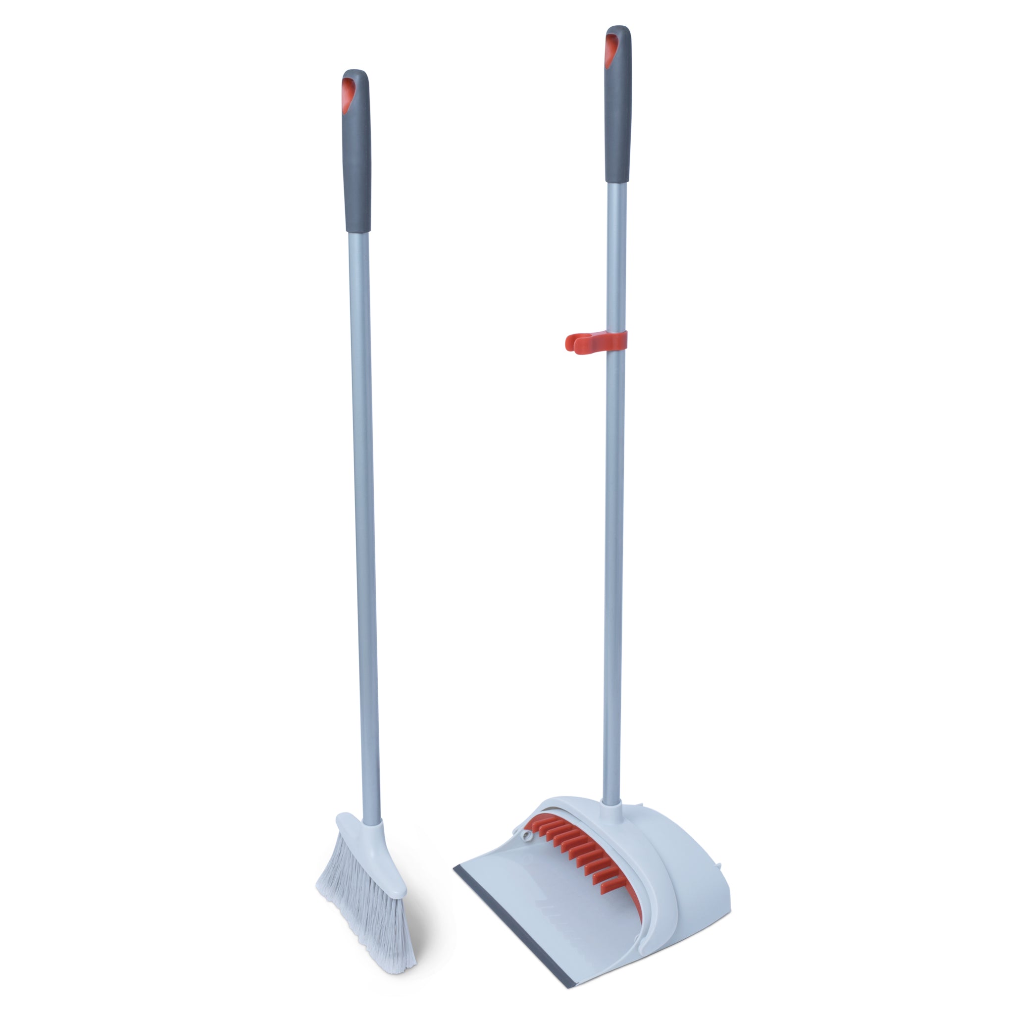 Dustpan & Broom Set – Sunset Orange