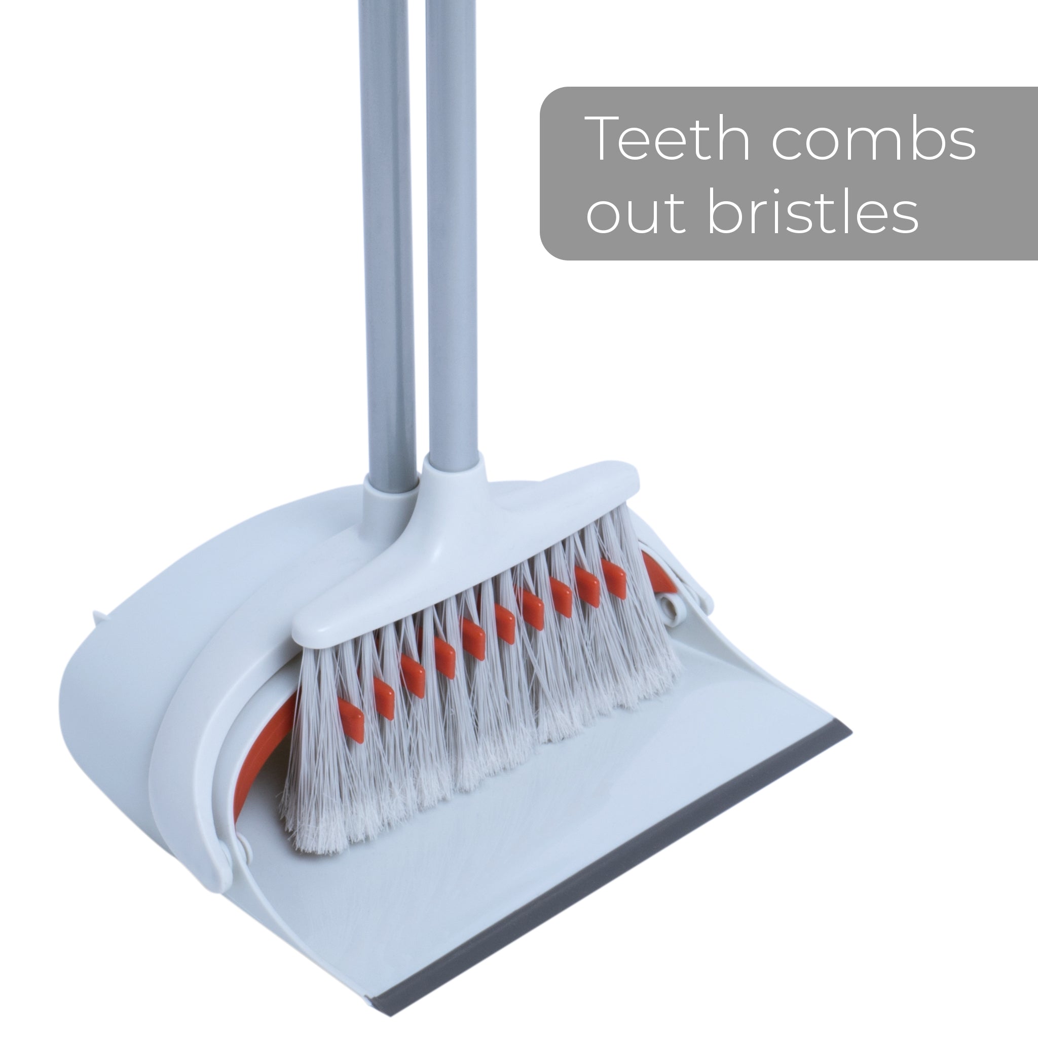 Dustpan & Broom Set – Sunset Orange