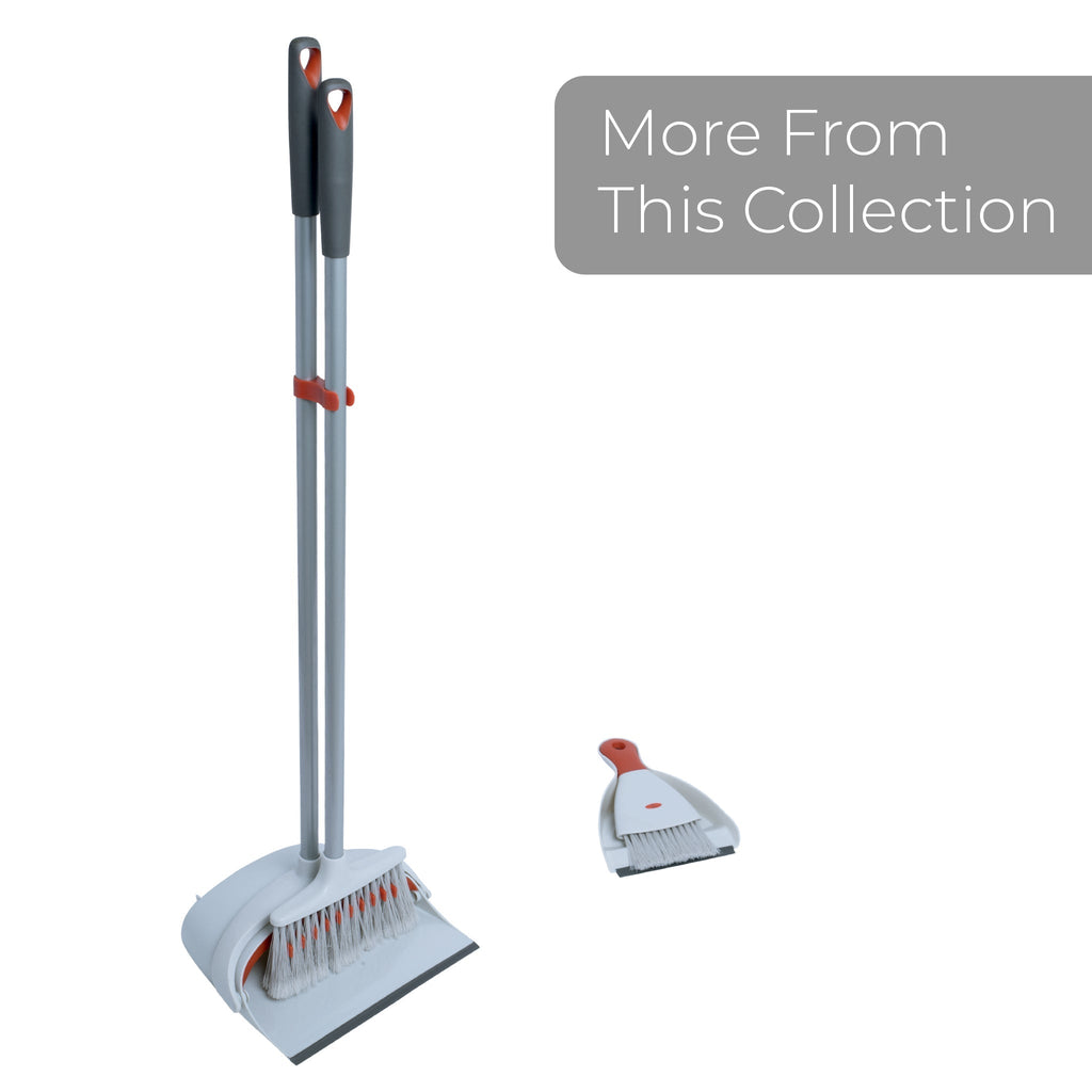 Dustpan & Broom Set – Sunset Orange