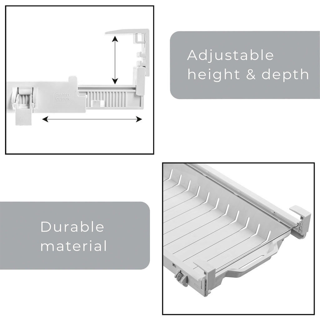 Pull-Out Zip Lock Holder – New & Improved Rail System