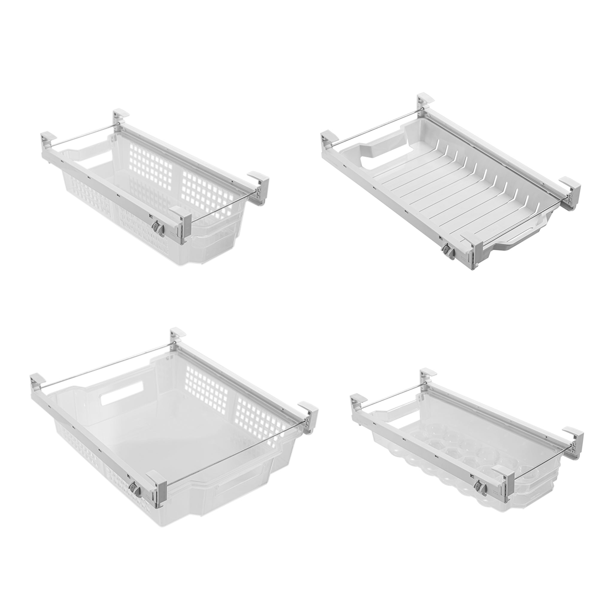 Pull-Out Zip Lock Holder – New & Improved Rail System