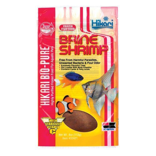 Hikari Bio-Pure Frozen Mysis Shrimp - Cubes - 3.5 oz - Pack of 12