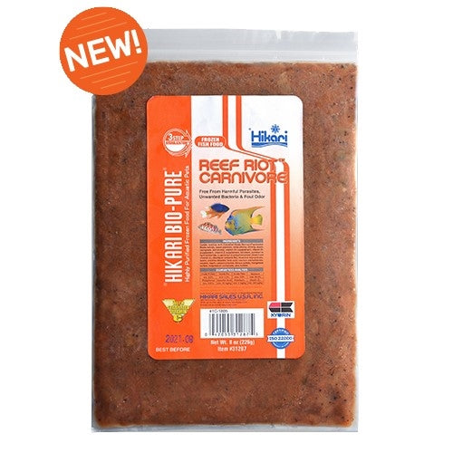 Hikari Bio-Pure Frozen Reef Riot - Carnivore - 8 oz
