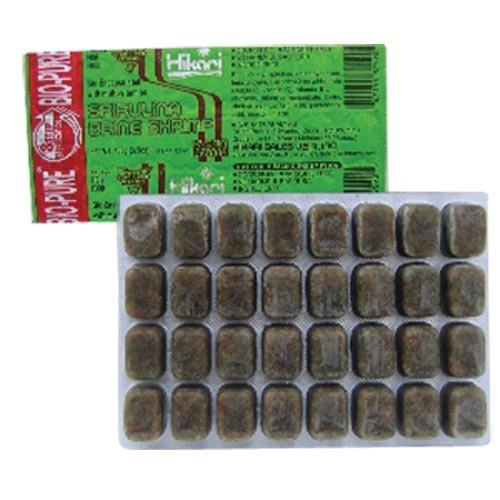 Hikari Bio-Pure Frozen Spirulina Brine Shrimp - Cubes - 3.5 oz - Pack of 12