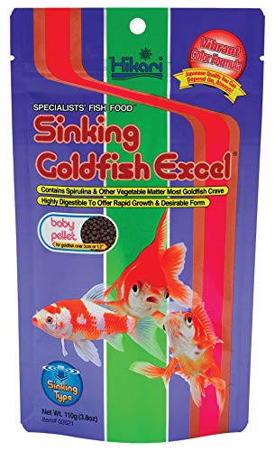 Hikari Sinking Goldfish Excel - Baby Pellets - 110 g