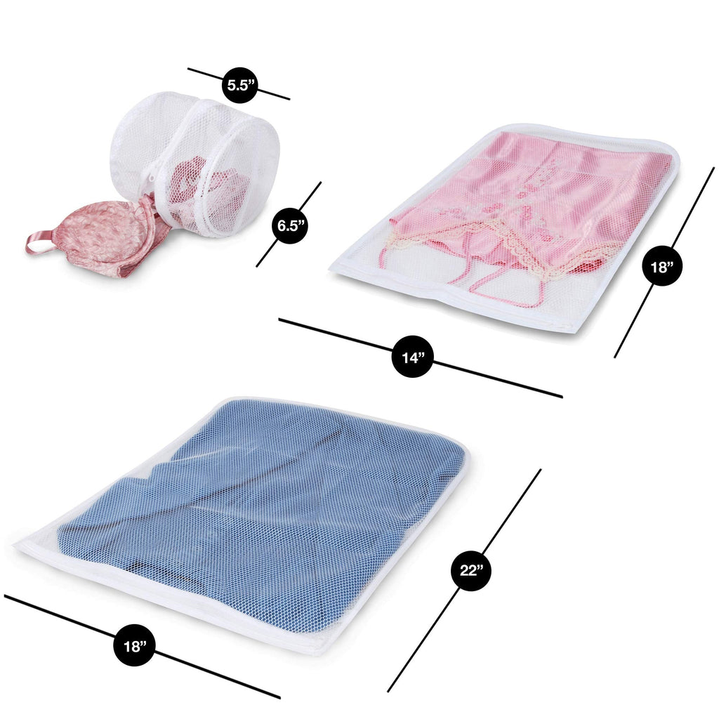 Intimate Wash Bag with Safety Zipper
