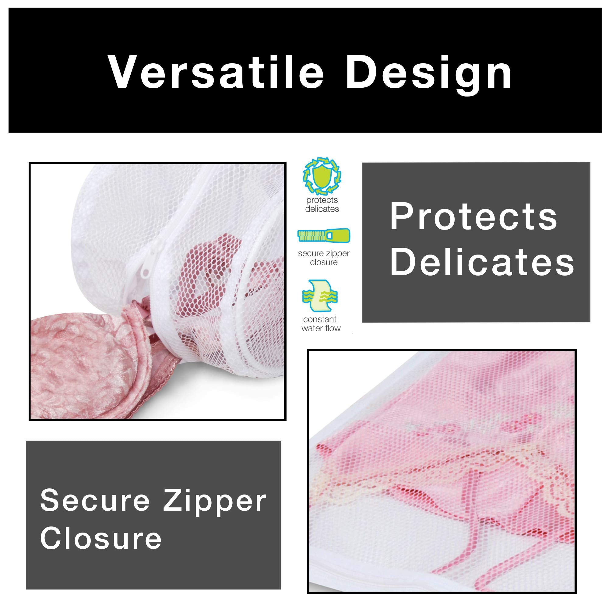 Intimate Wash Bag with Safety Zipper