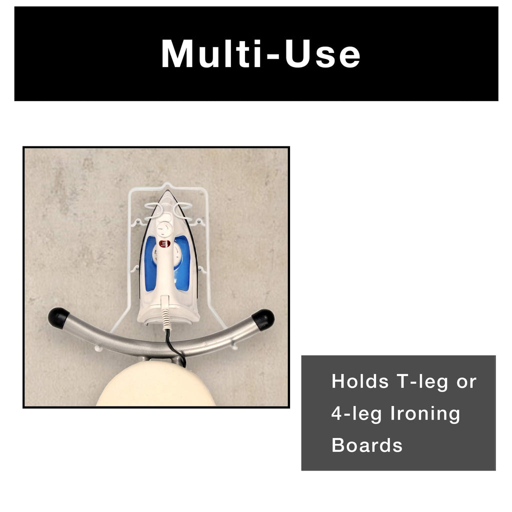 Iron and Ironing Board Holder