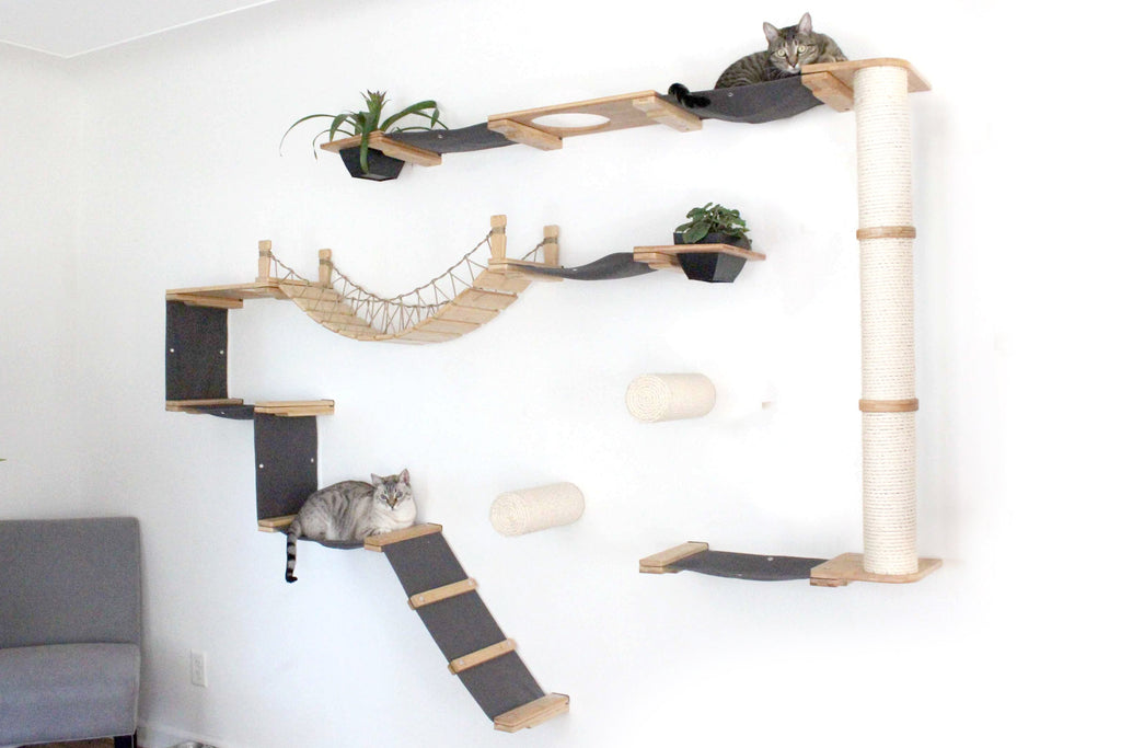 The Juggernaut - Indoor Cat Playground for Wall by Catastrophic Creations