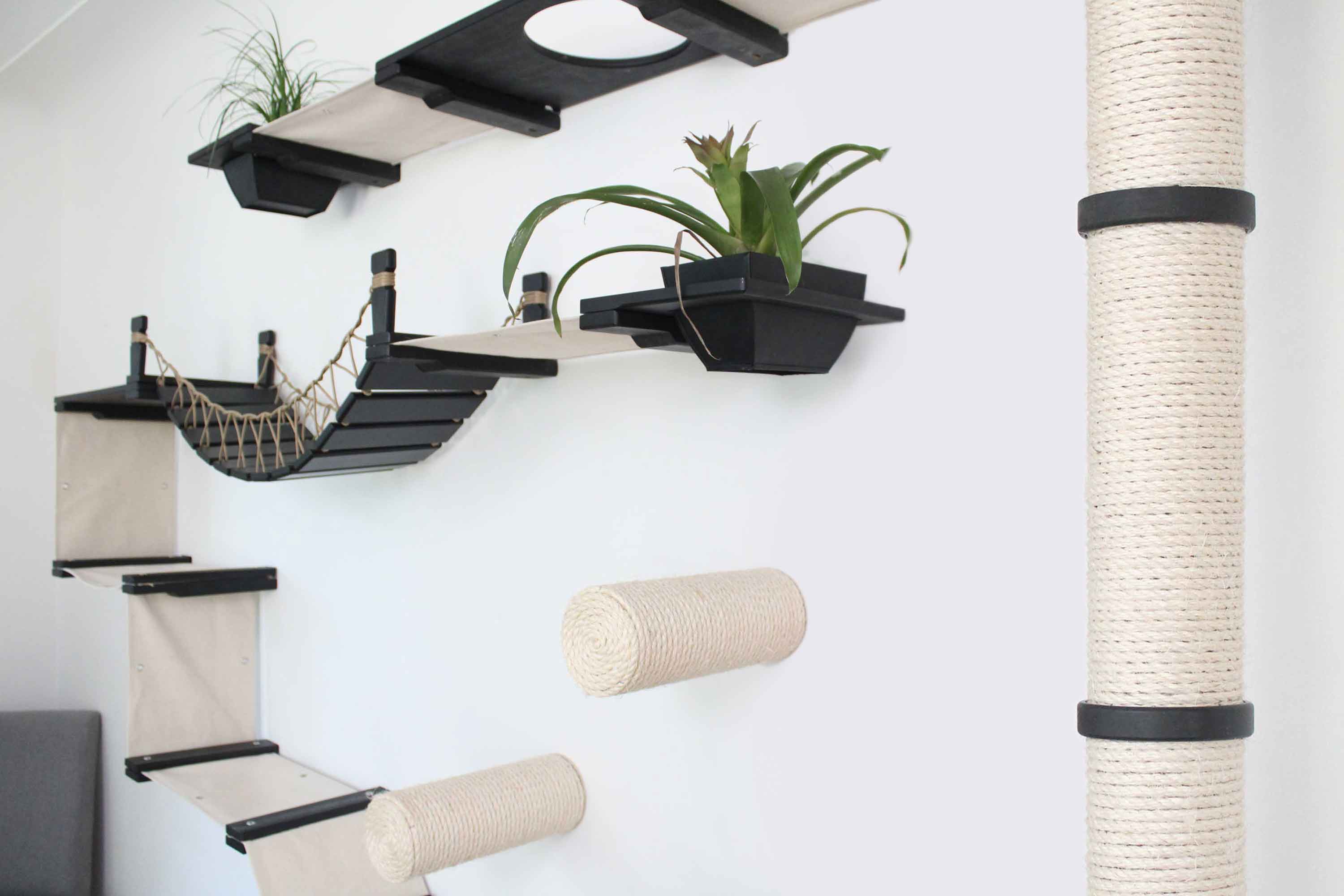 The Juggernaut - Indoor Cat Playground for Wall by Catastrophic Creations