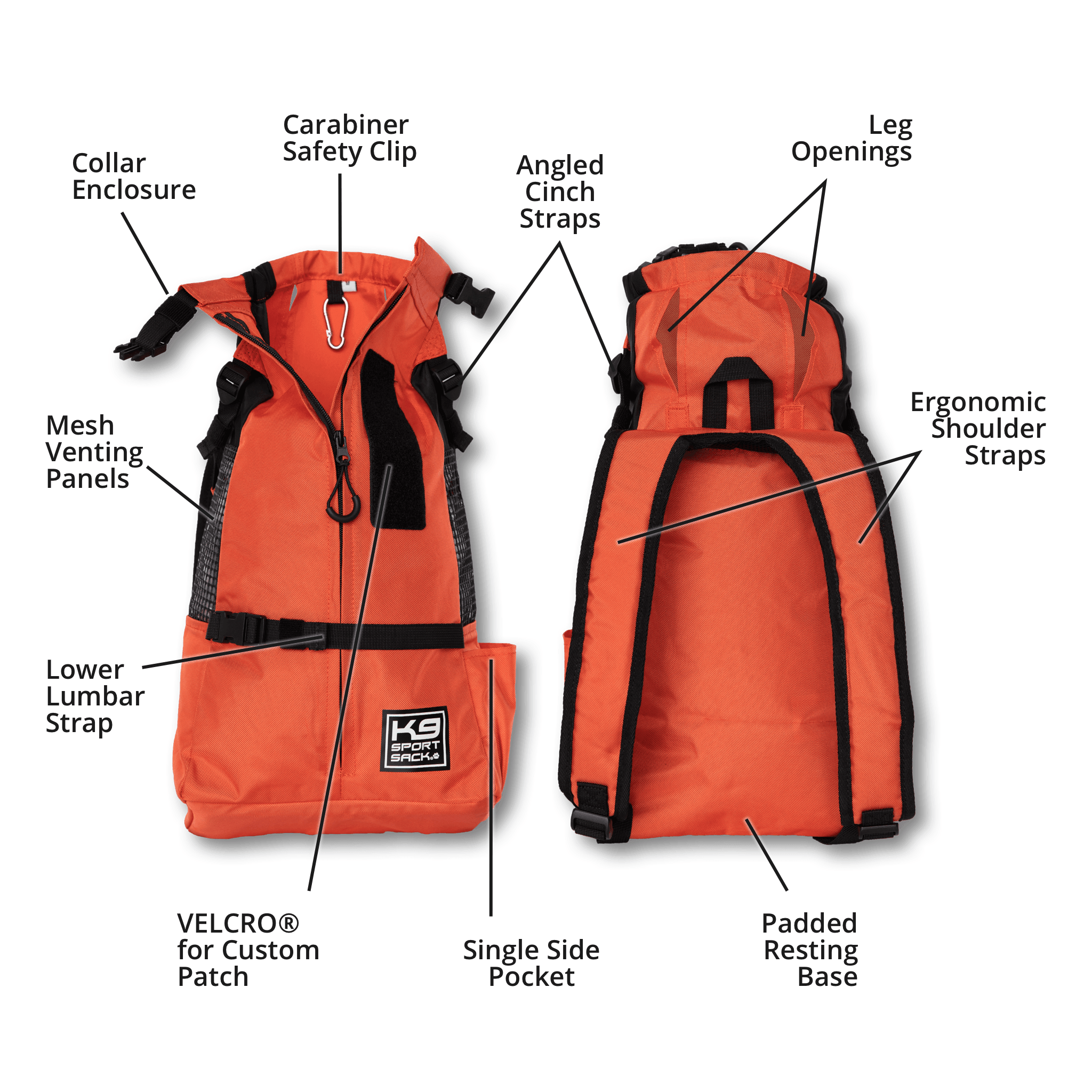 K9 Sportsack Trainer | Puppy & Small Dog Carrier