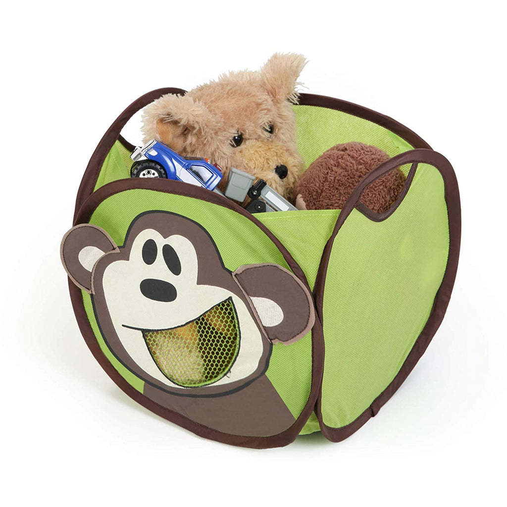 Kids Pop Up Organizer Cube with Animal Print